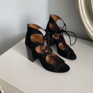 ALDO Lagarewiel Peep Toe Black 9